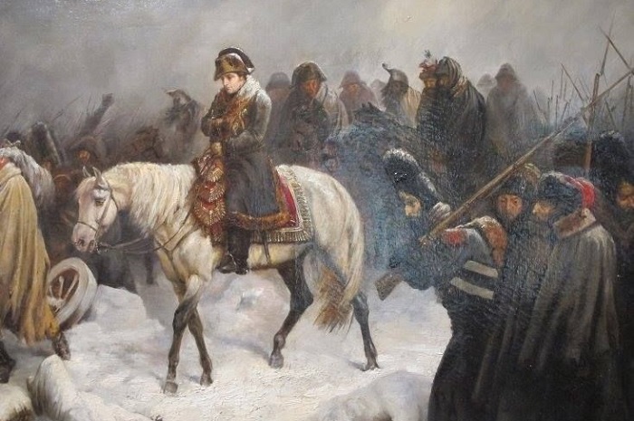 Отступление Наполеона от русских войск