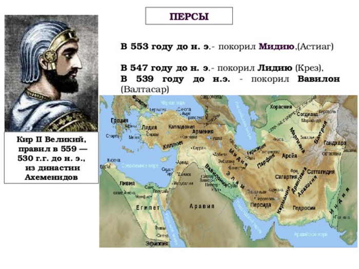 история персидской державы