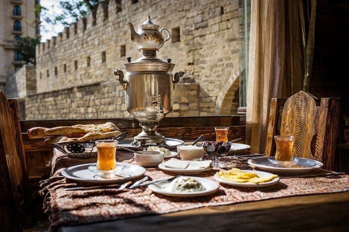 Чаепитие в Азербайджане