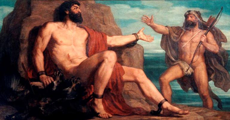 Миф о боге Прометее