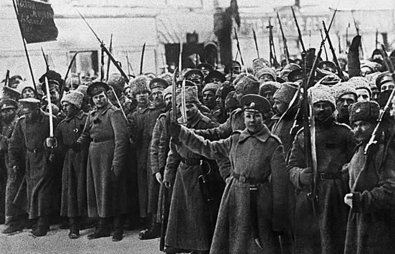 В 1917 году в русской армии возникли предпосылки для мятежа