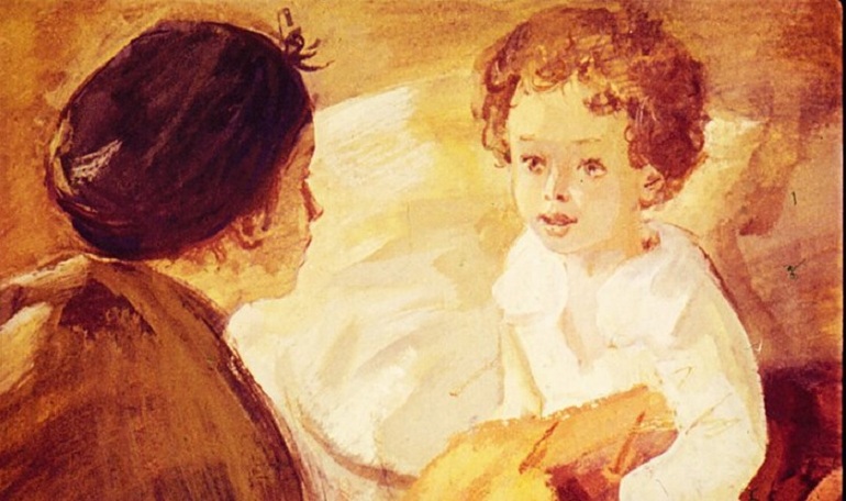  Пушкин в детстве 