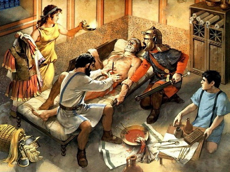 Фесалл находился на должности врача при императоре Македонии Архелае