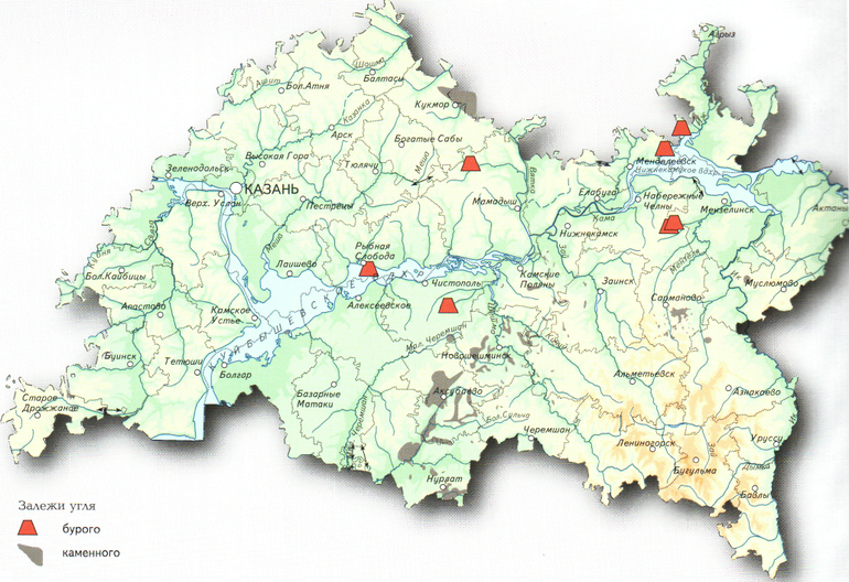 Географическое положение татарстана 