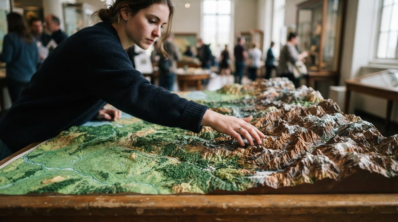 Что изображено на физической карте России
