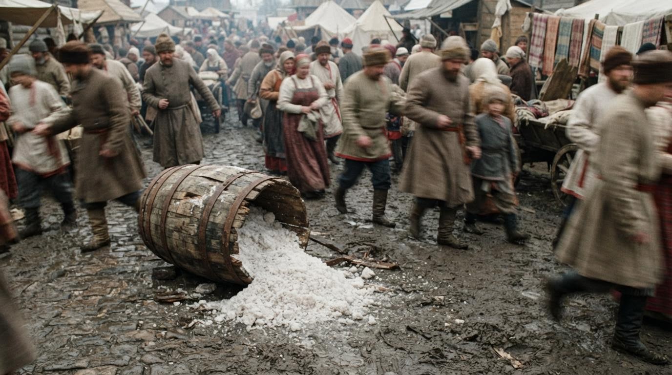 Соляной бунт 1648 года: причины и итоги восстания Соляной бунт 1648 года: причины и итоги восстания