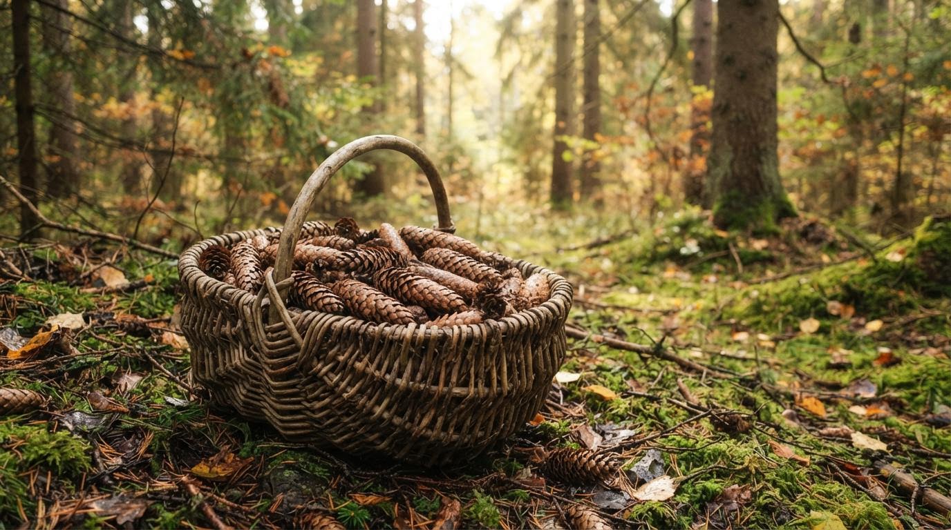 «Корзина с еловыми шишками» — читательский дневник «Корзина с еловыми шишками» — читательский дневник