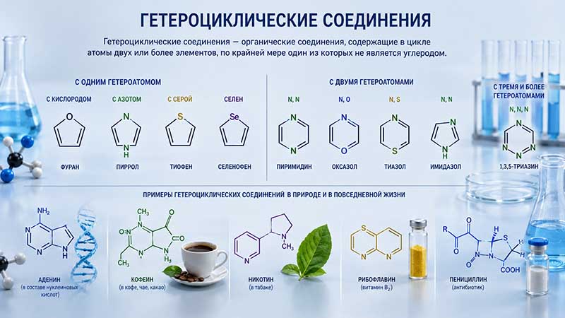 химия гетероциклических соединений