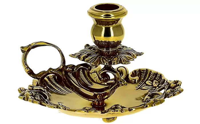 Подсвечник из латуни Подсвечник из латуни