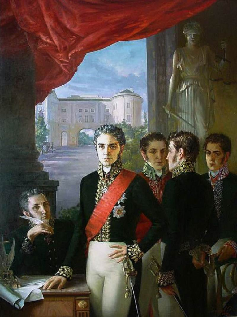 Художник О.А. Леонов реформы негласного комитета