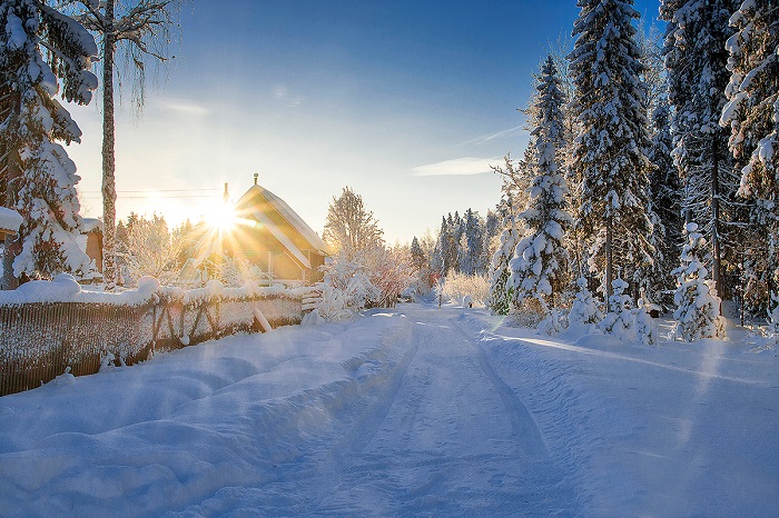 Зима в Центральной России