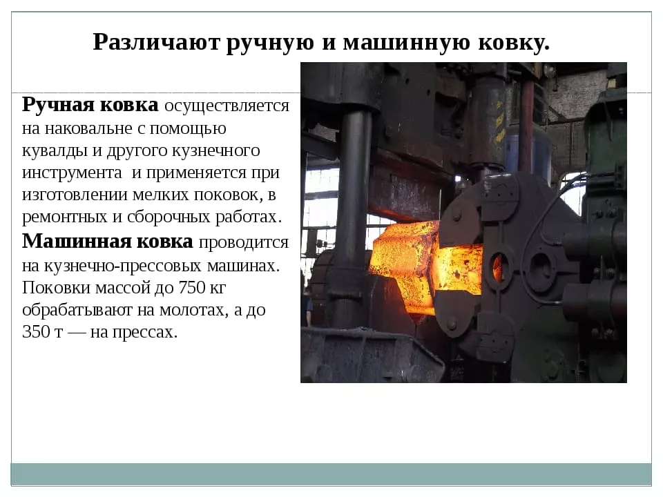 технология ковки