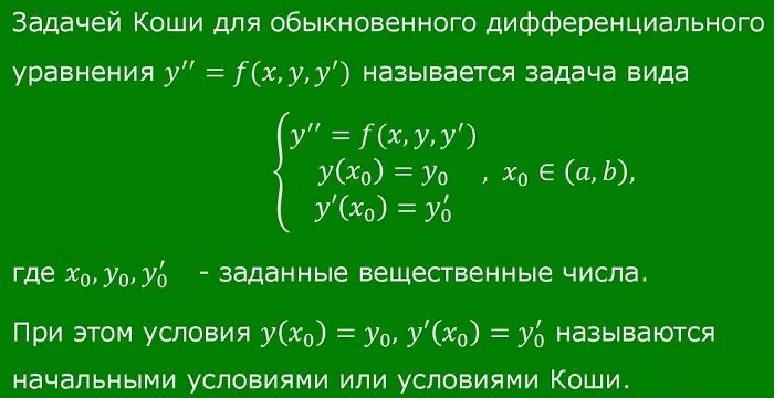 Задачи Коши Задачи Коши