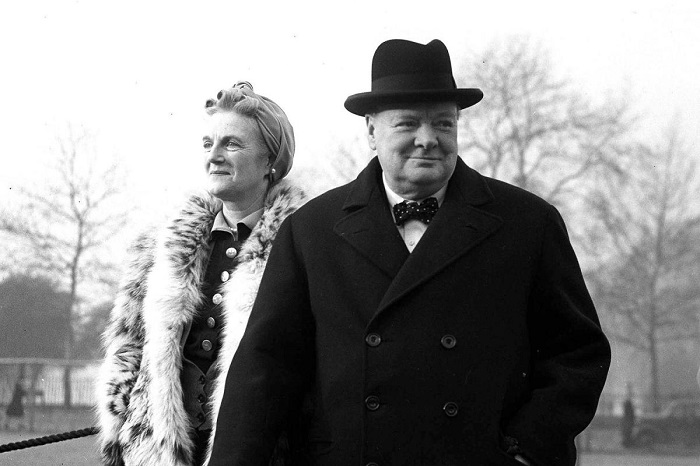 Уинстон и Клементина Черчилль