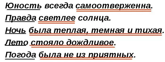 Сказуемое выраженное прилагательным Сказуемое выраженное прилагательным