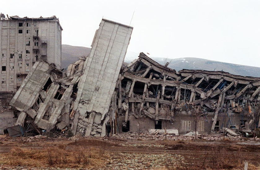 землетрясение в армении год