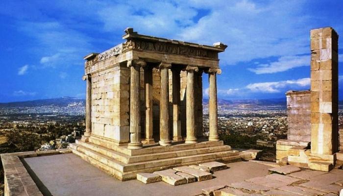 древний афинский акрополь