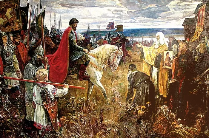 Перед Куликовской битвой Перед Куликовской битвой