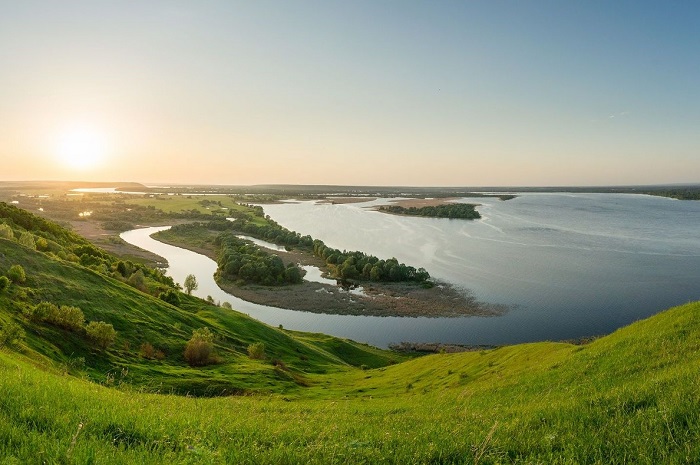 Долина реки Волга