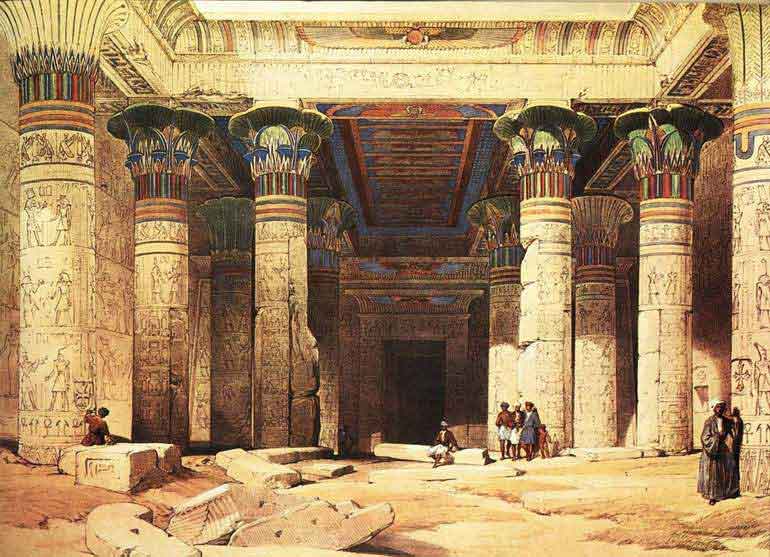искусство древнего египта архитектура