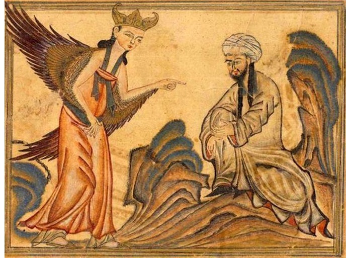 Мухаммед и ангел Джабраил