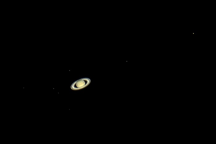 Сатурн в телескоп