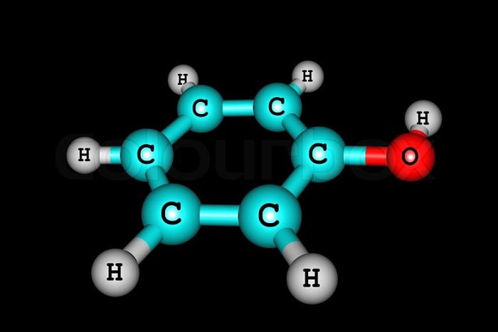 Молекула фенола