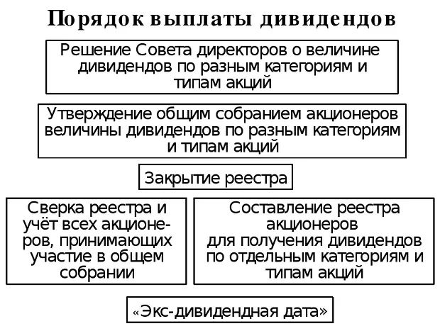 Порядок выплаты дивидендов Порядок выплаты дивидендов