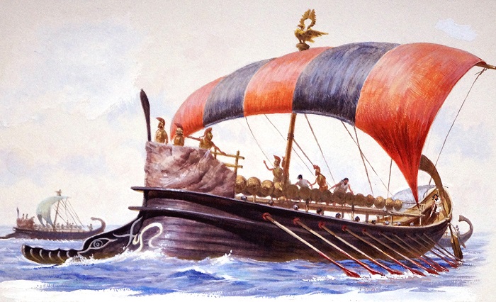 Корабль Древней Греции