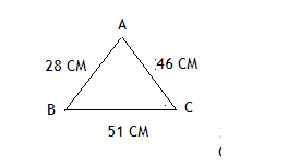 площадь периметра треугольника 4 класс