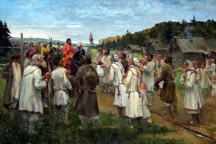 Е. Пугачев в деревне Е. Пугачев в деревне