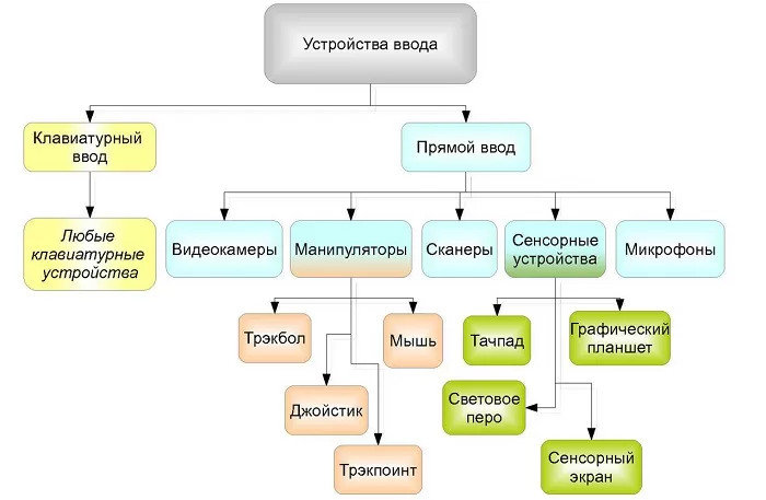 Устройства ввода графической информации Устройства ввода графической информации