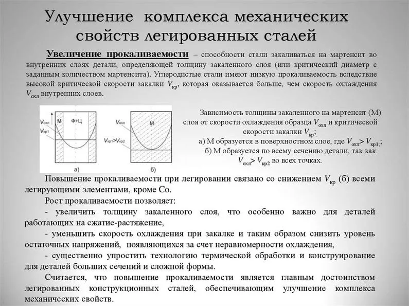 какая сталь улучшаемая