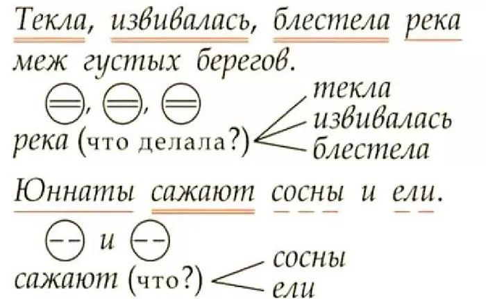 Предложение с однородными членами Предложение с однородными членами