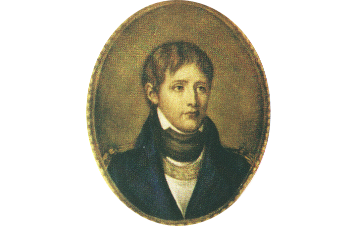 Наполеон в детстве (портрет неизвестного художника)