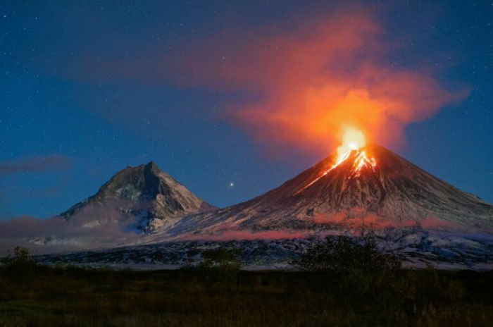 высочайший вулкан евразии