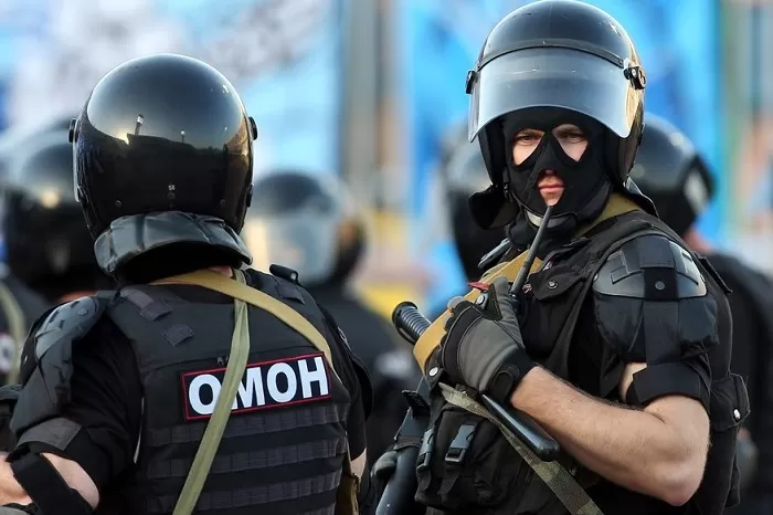 Бойцы ОМОНа Бойцы ОМОНа