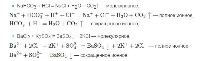 Полные и сокращенные ионные уравнения Полные и сокращенные ионные уравнения