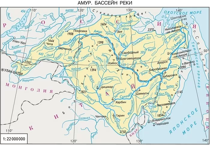 Бассейн реки Амур Бассейн реки Амур