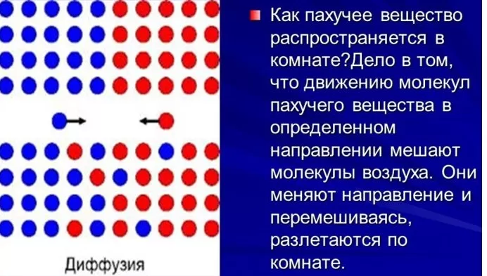Диффузия в газах Диффузия в газах