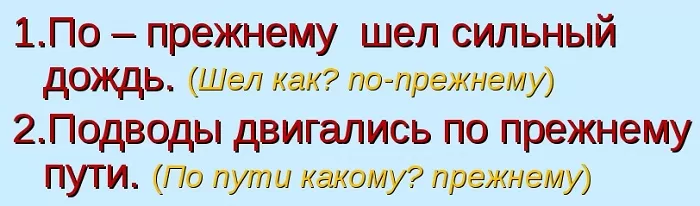 По-прежнему или по прежнему По-прежнему или по прежнему