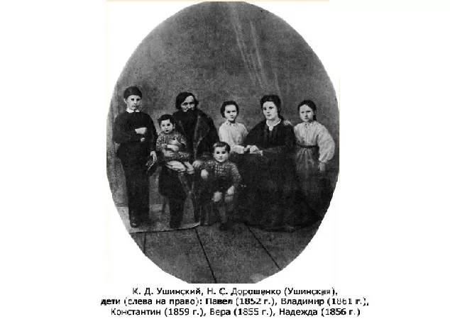Семья Ушинского Семья Ушинского