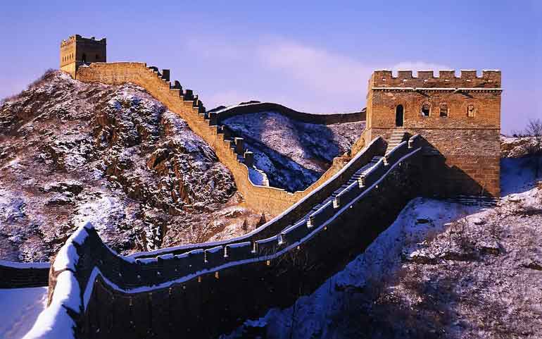 как строили великую китайскую стену