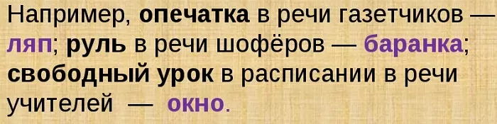 Профессионализмы Профессионализмы