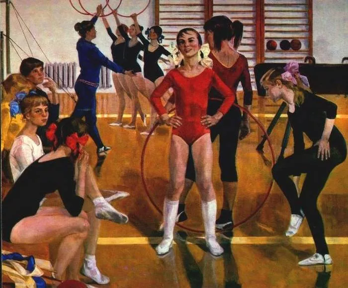 sportivnaya_shkola.jpg картина детская спортивная школа сочинение 7 класс;