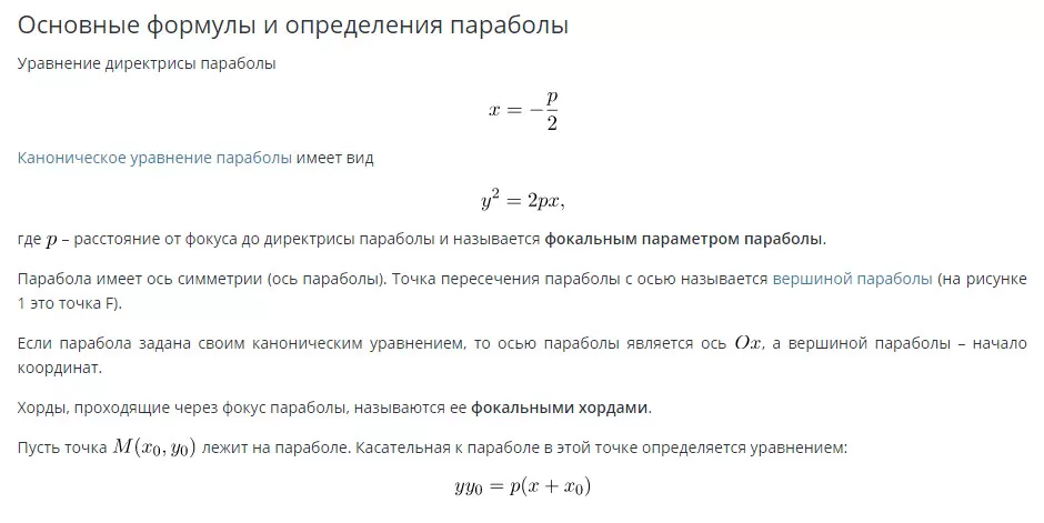 Парабола Парабола