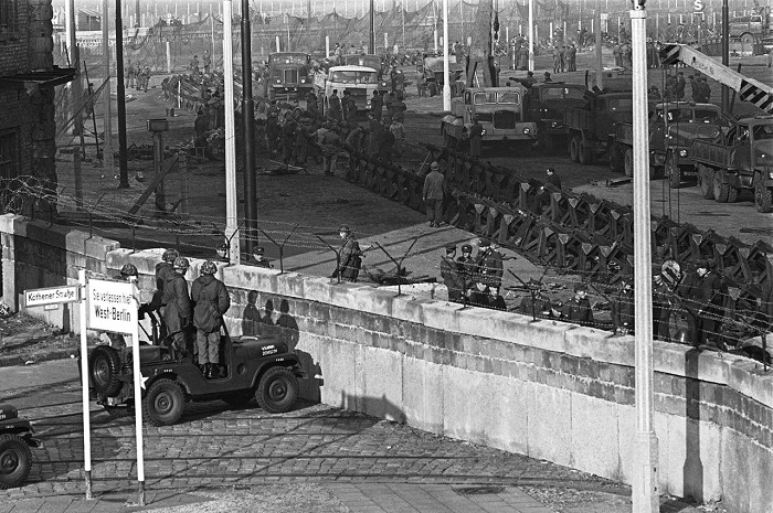 Строительство Берлинской стены