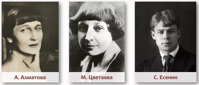 Есенин Цветаева Ахматова Есенин Цветаева Ахматова