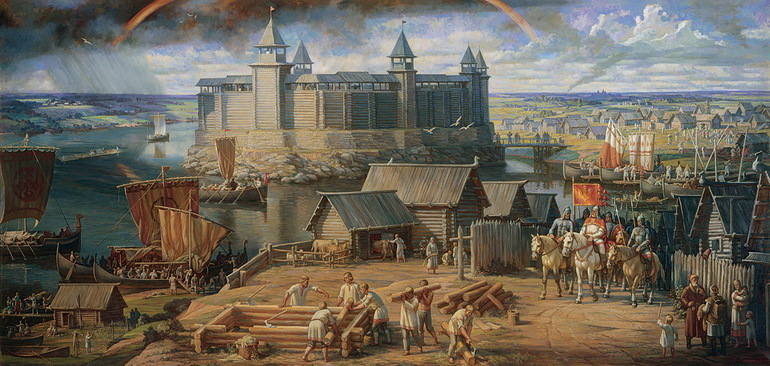 Основание Киева - столицы Древнерусского государства