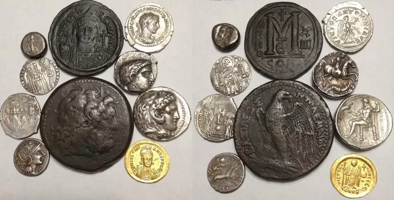 Старинные монеты